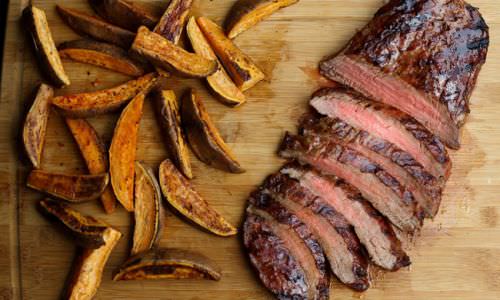 Sweet and Smokey Grilled Flank Steak