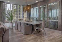 HOME TOUR | Textures Tower Over Downtown St. Petersburg Rob Bowen Design Group