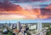 Aerial view of St. Pete