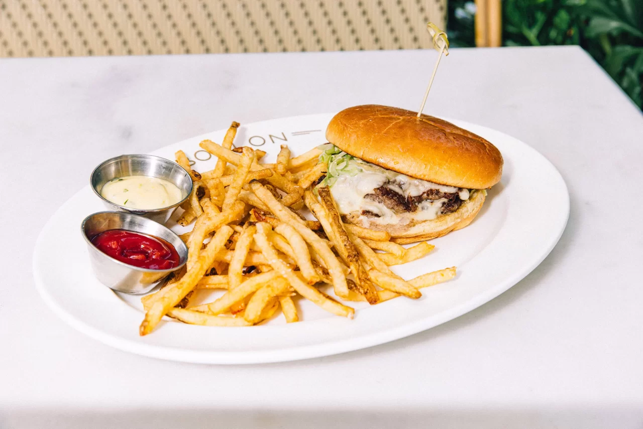 Le Burger at Boulon Brasserie and Bakery