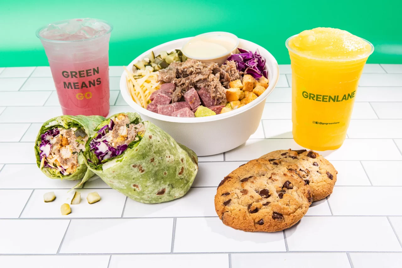 Green Lane's Cuban Salad Wrap