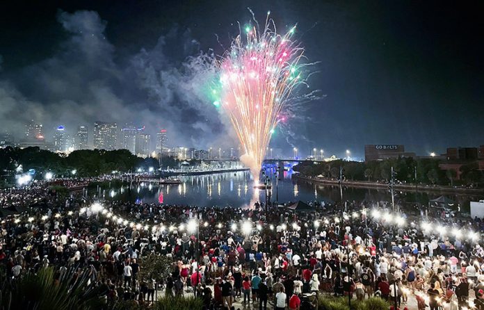 Tampa Heights District Fourth of July Celebration at Armature Works