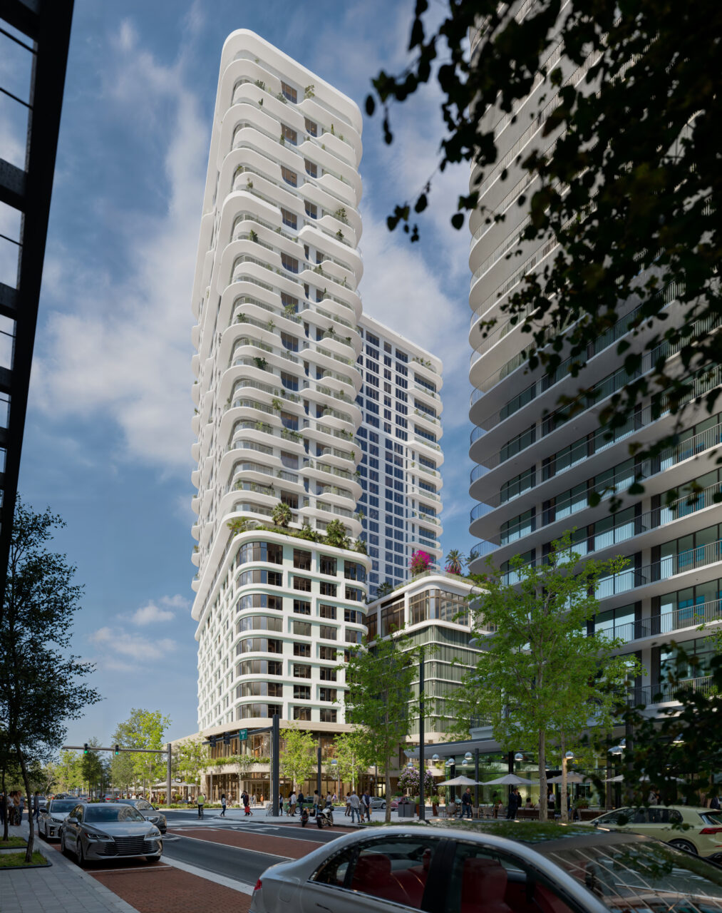 Rendering of new Water Street Tampa luxury residential tower. Courtesy: Strategic Property Partners