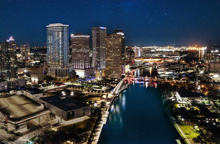 LUXURY REAL ESTATE: ONE Tampa Hits a Milestone — Topping Out Downtown Topping Out Downtown